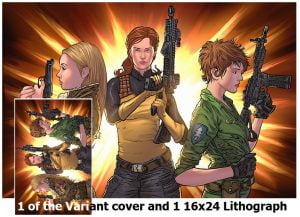 DUKES ANGELS GI JOE SIERRA MUERTE 2 EXCLUSIVE VARIANT COVER