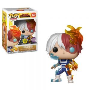 funko pop todoroki glow in the dark with stickers