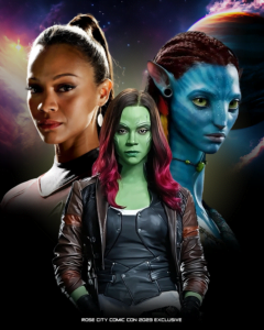 Zoe Saldana Collage 1