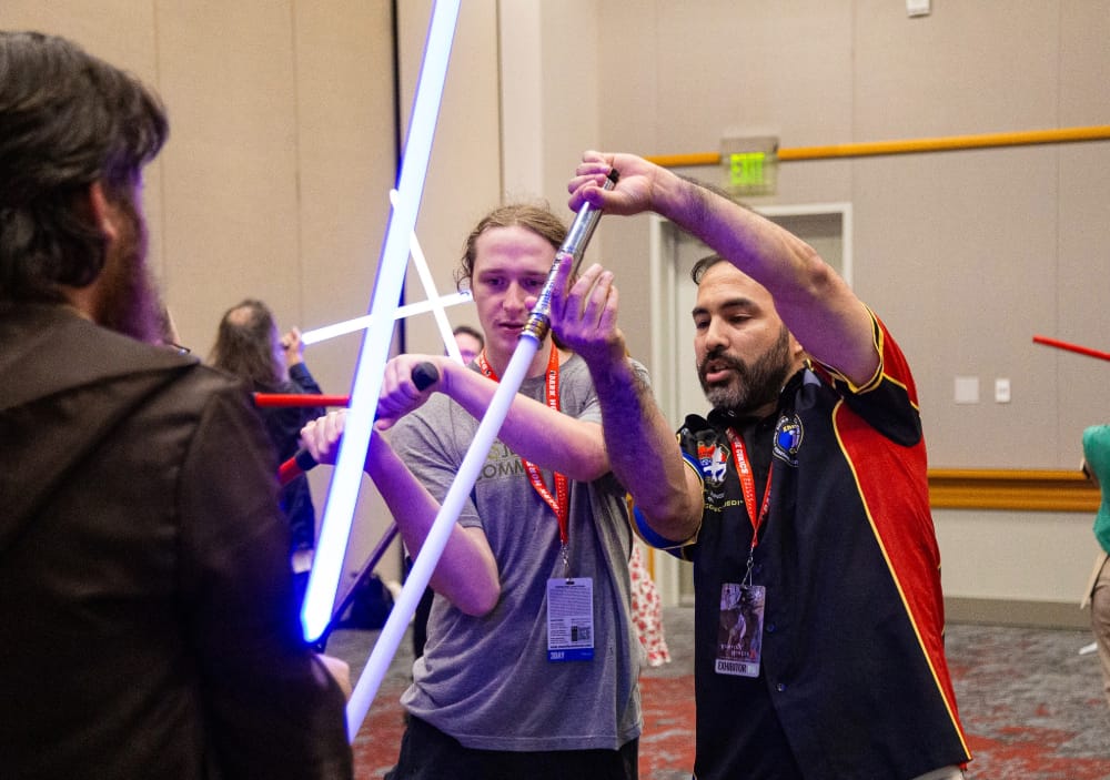 Adult Lightsaber Training Adult Lightsaber Training
